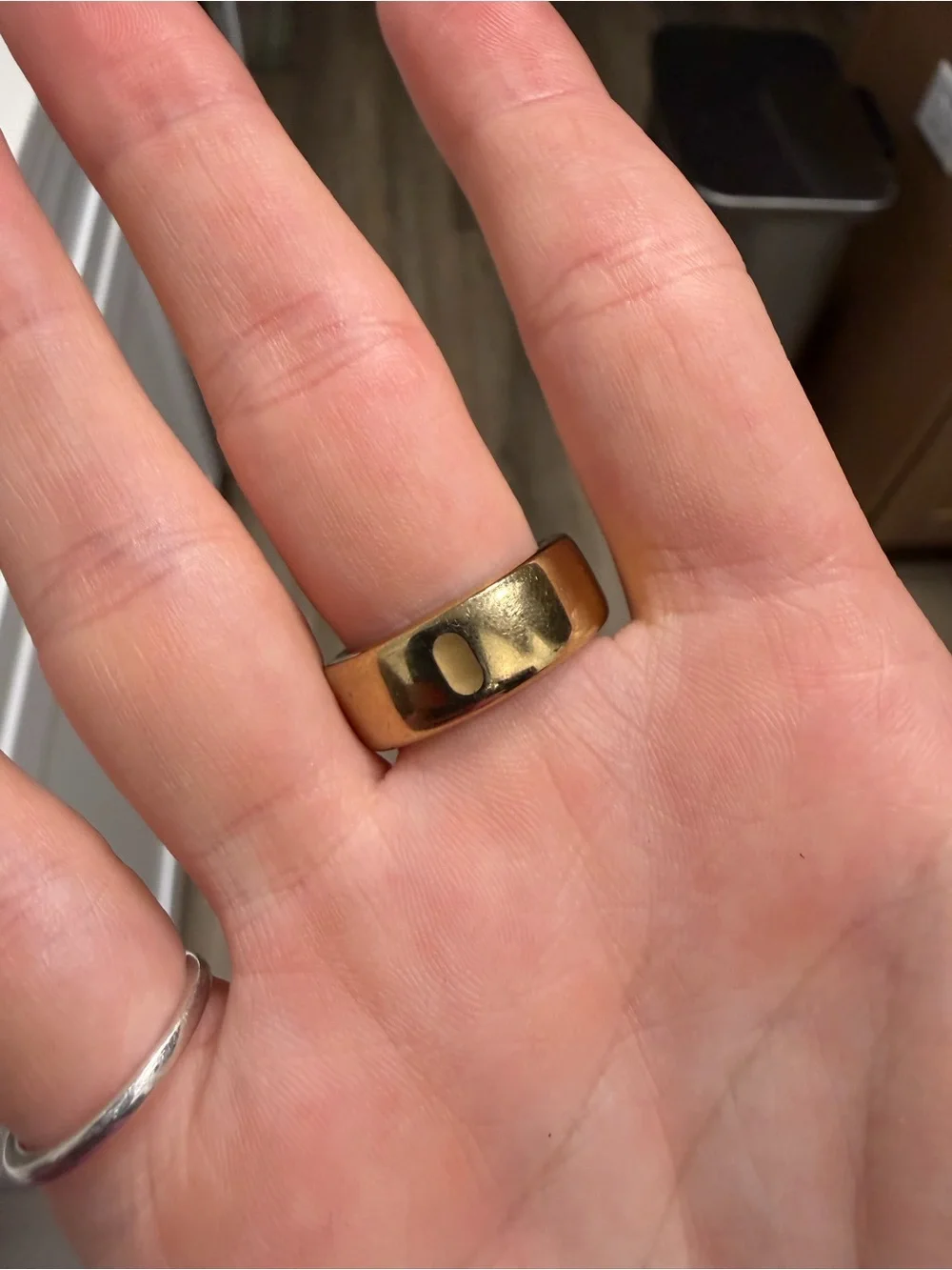 Oura Ring Gen 3 Gold Horizon Size 7
